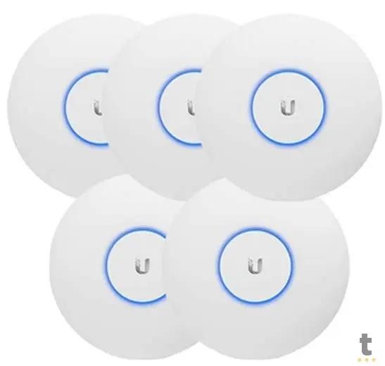 Access Point Wi-Fi Dual Band 2.4 / 5.0 Ghz Ubiquiti Unifi Indoor - Uap-Ac-Pro - Kit C/ 5 Unidades Truedata